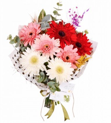 Rengarenk Çiçek Buketi